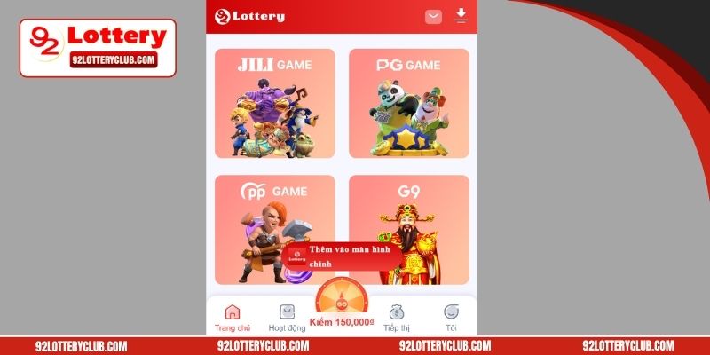 Những thông tin chính về sảnh nổ hũ 92lottery